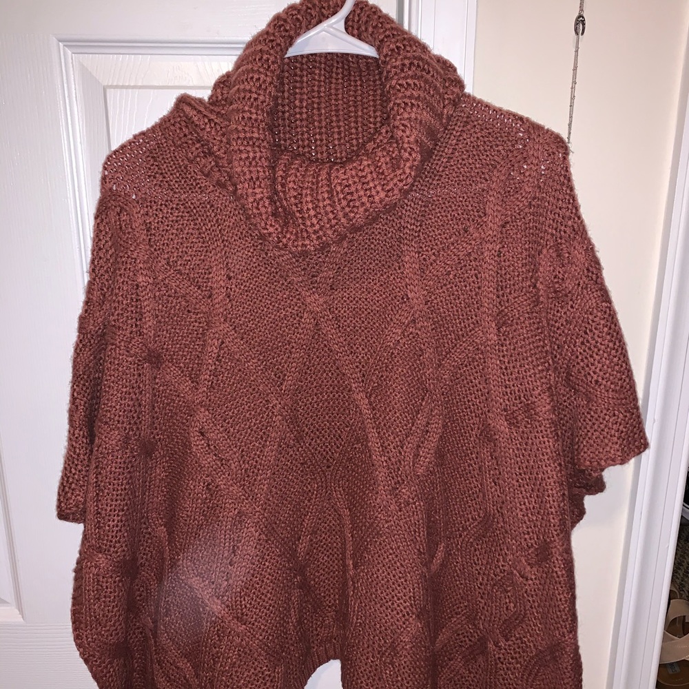 Poncho sweater